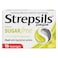 Strepsils Lemon Sugar Free, Soothing Effective Relief for Sore Throats, 16 Lozenges