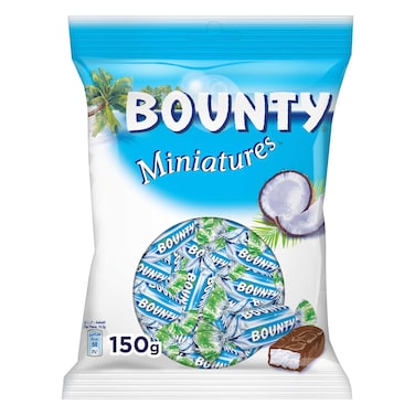 Bounty Miniatures Chocolates 150g