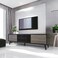 Brown-gray TV unit, 160 x 40 x 44.5 cm