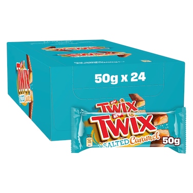 Twix Chocolate Bars 50g x24