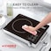 STARGOLD Infrared Cooker 2200 W Dual Heat Ring Electric Stove Touch Control 3-Hour Timer Cooker