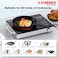 STARGOLD Infrared Cooker 2200 W Dual Heat Ring Electric Stove Touch Control 3-Hour Timer Cooker