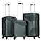 VIPTOUR ABS Hardside 3Pcs Trolley Luggage Set Spinner Wheels With Number Lock 20/24/28 Inches