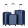 VIPTOUR ABS Hardside 3Pcs Trolley Luggage Set Spinner Wheels With Number Lock 20/24/28 Inches