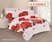 STARGOLD Microfiber Solid 4 Pieces Comforter Set Fitted Sheet, Pillowsham, Comforter 170X230 CM King Size Mattress SG-CP2016