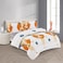 STARGOLD Microfiber Solid 4 Pieces Comforter Set Fitted Sheet, Pillowsham, Comforter 170X230 CM King Size Mattress SG-CP2016