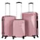 VIPTOUR ABS Hardside 3Pcs Trolley Luggage Set Spinner Wheels With Number Lock 20/24/28 Inches