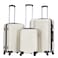 VIPTOUR ABS Hardside 3Pcs Trolley Luggage Set Spinner Wheels With Number Lock 20/24/28 Inches