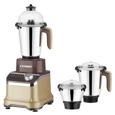 STARGOLD Mixer Grinder 3 in 1 850W Powerful Motor Blender With Stainless Steel Filter Bowl