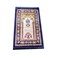 STARGOLD Traditional Turkish Prayer Mat 70x110 cm Large Portable Multicolor Islamic Prayer Rug, Janamaz Sajjadah For Men And Women SG-P004