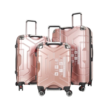 STARGOLD Luggage Set of 3 PCS TPC Hard Side Spinner Wheels With TSA Lock 20/24/28 Inches