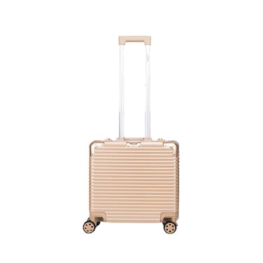 STARGOLD Luggage TPC Hard Side Single Suitcase 360&deg; Rotational Wheels and Lockable System Travel Bag 18 Inch