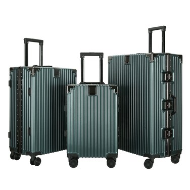 VIPTOUR Luggage PC Hard Side Zipperless Luggage Set 3 PCS TSA Lock Travel Suitcases 20/25/29 Inches