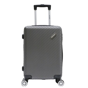 VIPTOUR Single ABS Hardside Trolley Luggage Set Spinner Wheels With Number Lock 20 Inches