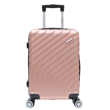 VIPTOUR Single ABS Hardside Trolley Luggage Set Spinner Wheels With Number Lock 20 Inches
