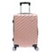 VIPTOUR Single ABS Hardside Trolley Luggage Set Spinner Wheels With Number Lock 20 Inches