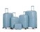 VIPTOUR Luggage Set of 5 PCS PP Softside Travel Luggage Bag With Expandable Zipper 14/20/24/28/32 Inches