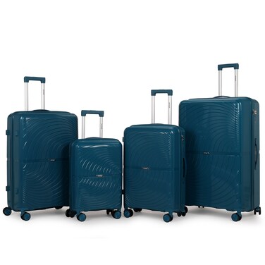 VIPTOUR Luggage Set of 4 PCS PP Softside Travel Luggage Bag 20/24/28/32 Inches
