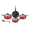 STARGOLD 8 PCS Non-Stick Cookware Set Lid Non-Stick &lrm;Aluminum Cookware Set With Crack Coating Cooking Set