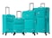 STARGOLD Lightweight Fabric 4 Pieces Luggage Set Trolley Bag With 4 Spinner Wheels 20/24/28/32 Inch