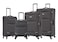STARGOLD Lightweight Fabric 4 Pieces Luggage Set Trolley Bag With 4 Spinner Wheels 20/24/28/32 Inch