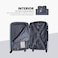 STARGOLD Luggage 4 Pcs Hardside Luggage Set Spinner 4 Wheels Number Lock Luggage Trolley 20/24/28/32 Inches