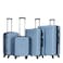 STARGOLD Luggage 4 Pcs Hardside Luggage Set Spinner 4 Wheels Number Lock Luggage Trolley 20/24/28/32 Inches