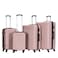 STARGOLD Luggage 4 Pcs Hardside Luggage Set Spinner 4 Wheels Number Lock Luggage Trolley 20/24/28/32 Inches
