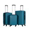 STARGOLD Luggage 3 Pcs Hardside Luggage Set Spinner 4 Wheels Number Lock Luggage Trolley 20/24/28 Inches
