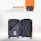 STARGOLD Luggage 3 Pcs Hardside Luggage Set Spinner 4 Wheels Number Lock Luggage Trolley 20/24/28 Inches