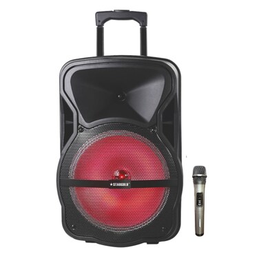 جهاز تحكم عن بعد لمكبر صوت STARGOLD متعدد الوسائط عبر البلوتوث، USB، SD/MMC، SG-G2028 أسود