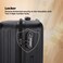 STARGOLD Cabin Luggage Hardside Spinner Wheels Single ABS Trolley Luggage With Number Lock 16 Inches
