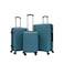 STARLIFE Luggage 3 Pcs Hardside Luggage Set Spinner 4 Wheels Number Lock Luggage Trolley 20/24/28 Inches