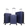 STARLIFE Luggage 3 Pcs Hardside Luggage Set Spinner 4 Wheels Number Lock Luggage Trolley 20/24/28 Inches