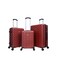 STARLIFE Luggage 3 Pcs Hardside Luggage Set Spinner 4 Wheels Number Lock Luggage Trolley 20/24/28 Inches