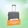 STARLIFE Luggage 3 Pcs Hardside Luggage Set Spinner 4 Wheels Number Lock Luggage Trolley 20/24/28 Inches