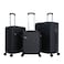 STARLIFE Luggage 3 Pcs Hardside Luggage Set Spinner 4 Wheels Number Lock Luggage Trolley 20/24/28 Inches