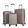 STARLIFE Luggage 3 Pcs Hardside Luggage Set Spinner 4 Wheels Number Lock Luggage Trolley 20/24/28 Inches