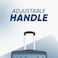 STARLIFE Luggage 3 Pcs Hardside Luggage Set Spinner 4 Wheels Number Lock Luggage Trolley 20/24/28 Inches