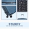 STARLIFE Luggage 3 Pcs Hardside Luggage Set Spinner 4 Wheels Number Lock Luggage Trolley 20/24/28 Inches