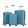 STARLIFE Luggage 3 Pcs Hardside Luggage Set Spinner 4 Wheels Number Lock Luggage Trolley 20/24/28 Inches