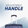 STARLIFE Luggage 3 Pcs Hardside Luggage Set Spinner 4 Wheels Number Lock Luggage Trolley 20/24/28 Inches