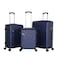 STARLIFE Luggage 3 Pcs Hardside Luggage Set Spinner 4 Wheels Number Lock Luggage Trolley 20/24/28 Inches