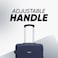 STARLIFE Luggage 3 Pcs Hardside Luggage Set Spinner 4 Wheels Number Lock Luggage Trolley 20/24/28 Inches