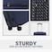 STARLIFE Luggage 3 Pcs Hardside Luggage Set Spinner 4 Wheels Number Lock Luggage Trolley 20/24/28 Inches