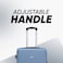 STARLIFE Luggage 3 Pcs Hardside Luggage Set Spinner 4 Wheels Number Lock Luggage Trolley 20/24/28 Inches