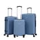 STARLIFE Luggage 3 Pcs Hardside Luggage Set Spinner 4 Wheels Number Lock Luggage Trolley 20/24/28 Inches
