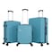 STARLIFE Luggage 3 Pcs Hardside Luggage Set Spinner 4 Wheels Number Lock Luggage Trolley 20/24/28 Inches