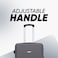 STARLIFE Luggage 3 Pcs Hardside Luggage Set Spinner 4 Wheels Number Lock Luggage Trolley 20/24/28 Inches