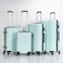 VIPTOUR ABS Hardside 4Pcs Trolley Luggage Set Spinner Wheels With Number Lock 20/24/28/32 Inches